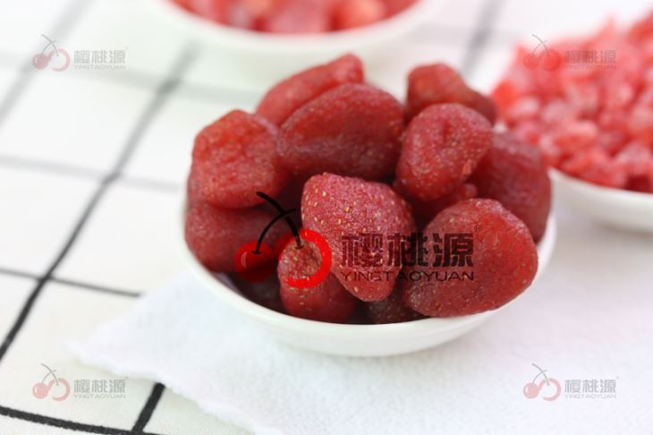 Natural Dried Strawberry Low Sugar