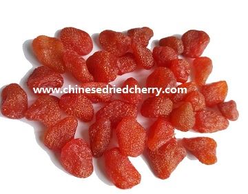 preserved dried strawberry