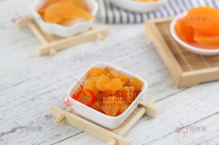 Dried Yellow Peach Dices