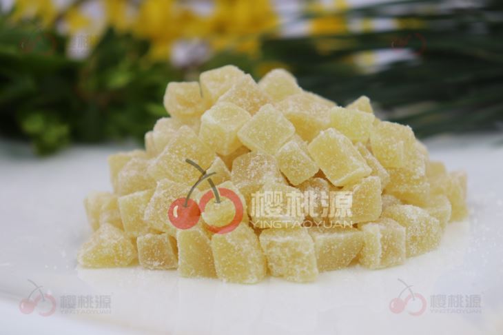 Dried crystallized ginger