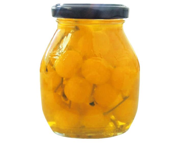 Canned Yellow Cherries In Heavy Syrup